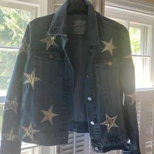 Bagatelle denim jacket with stars